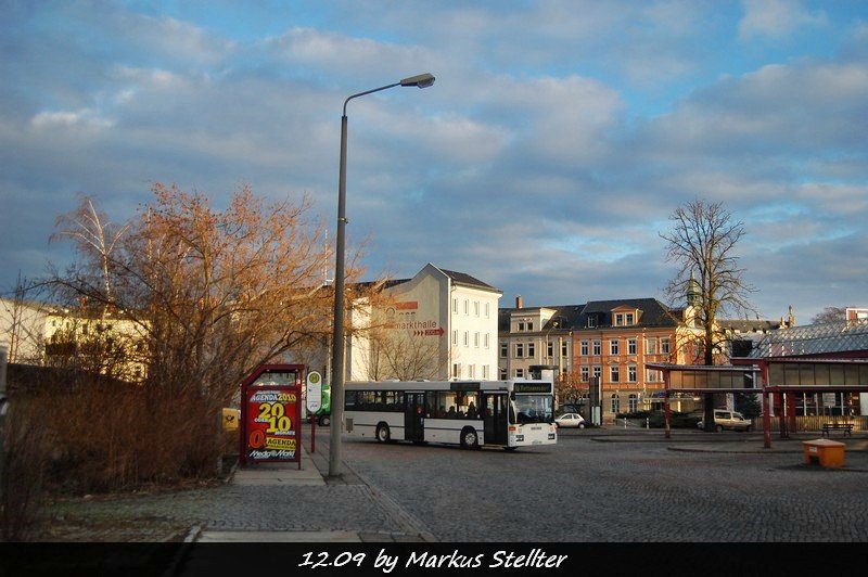 Z-SV 25 an der Zwickauer Zentralhaltestelle.