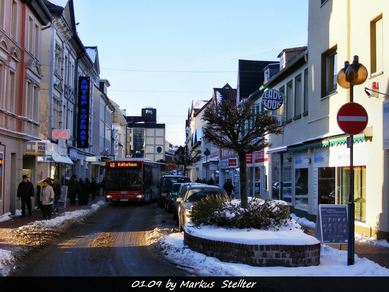 In der Innenstadt von Ldenscheid...